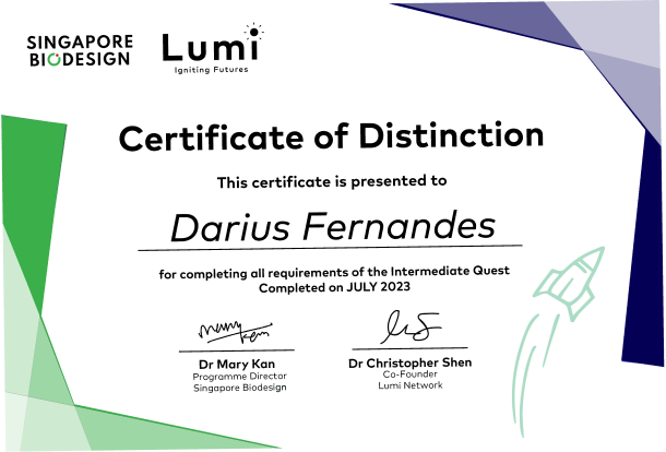 Certificate Mock-up